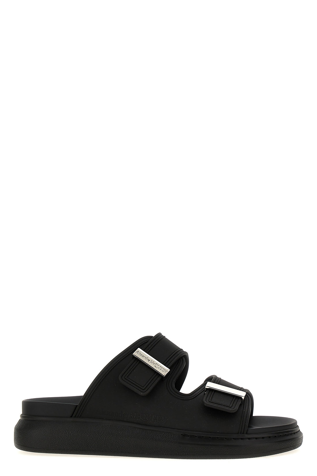 MCQUEEN 36 double band rubber sandals