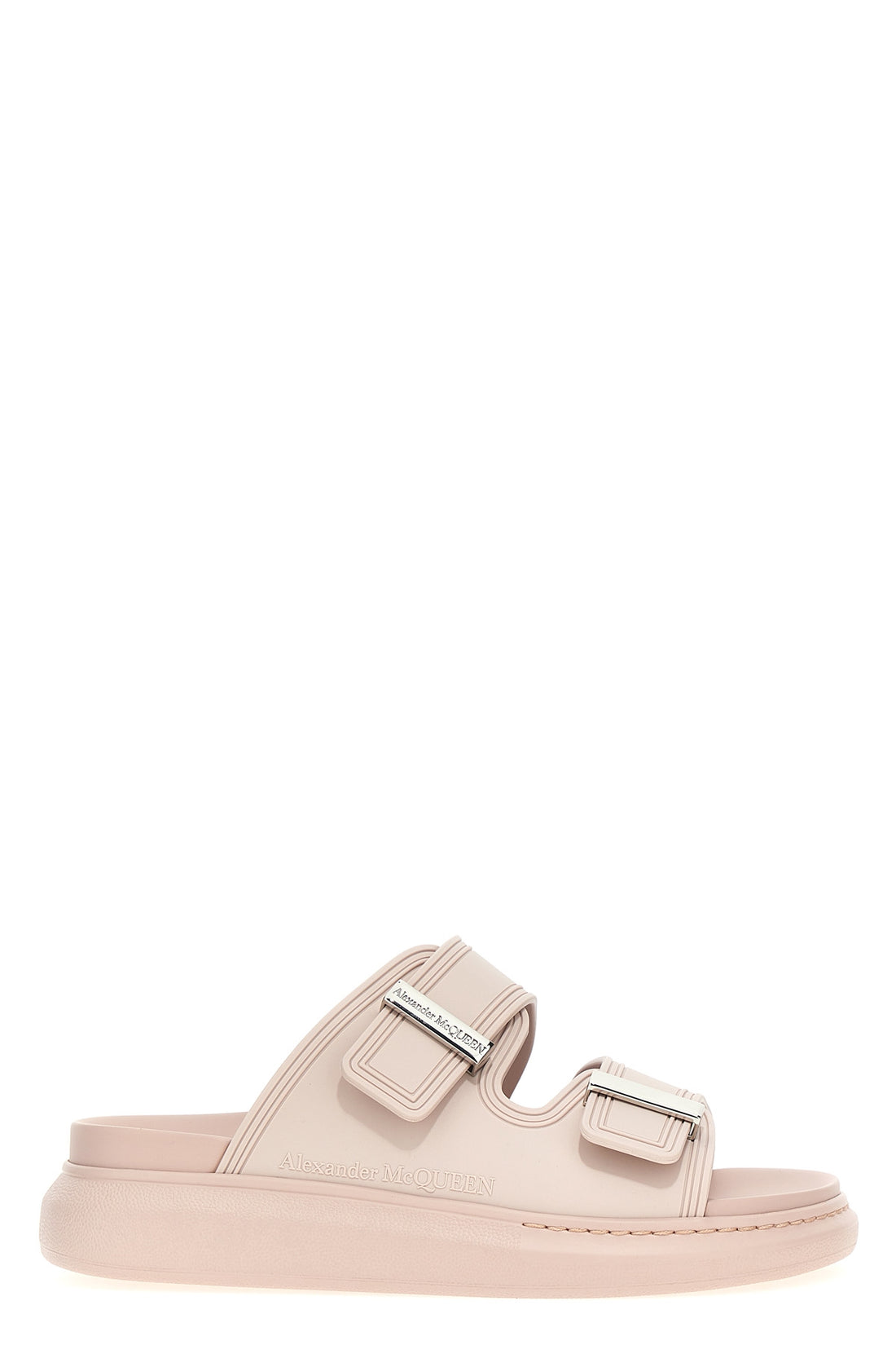 MCQUEEN 37 double band rubber sandals