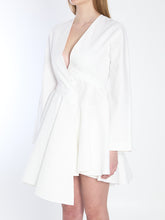 ALAIA 38 short asymmetric dress