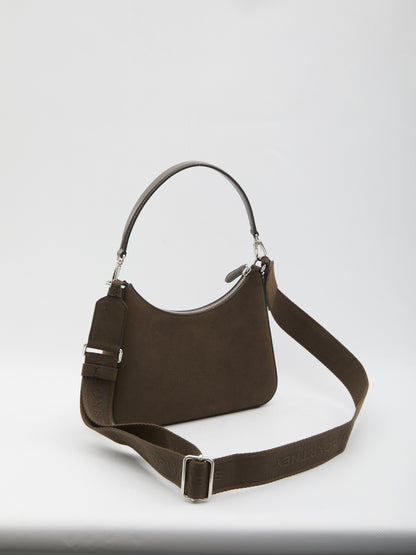 STELLA MCCARTNEY OS alter suede hobo bag 