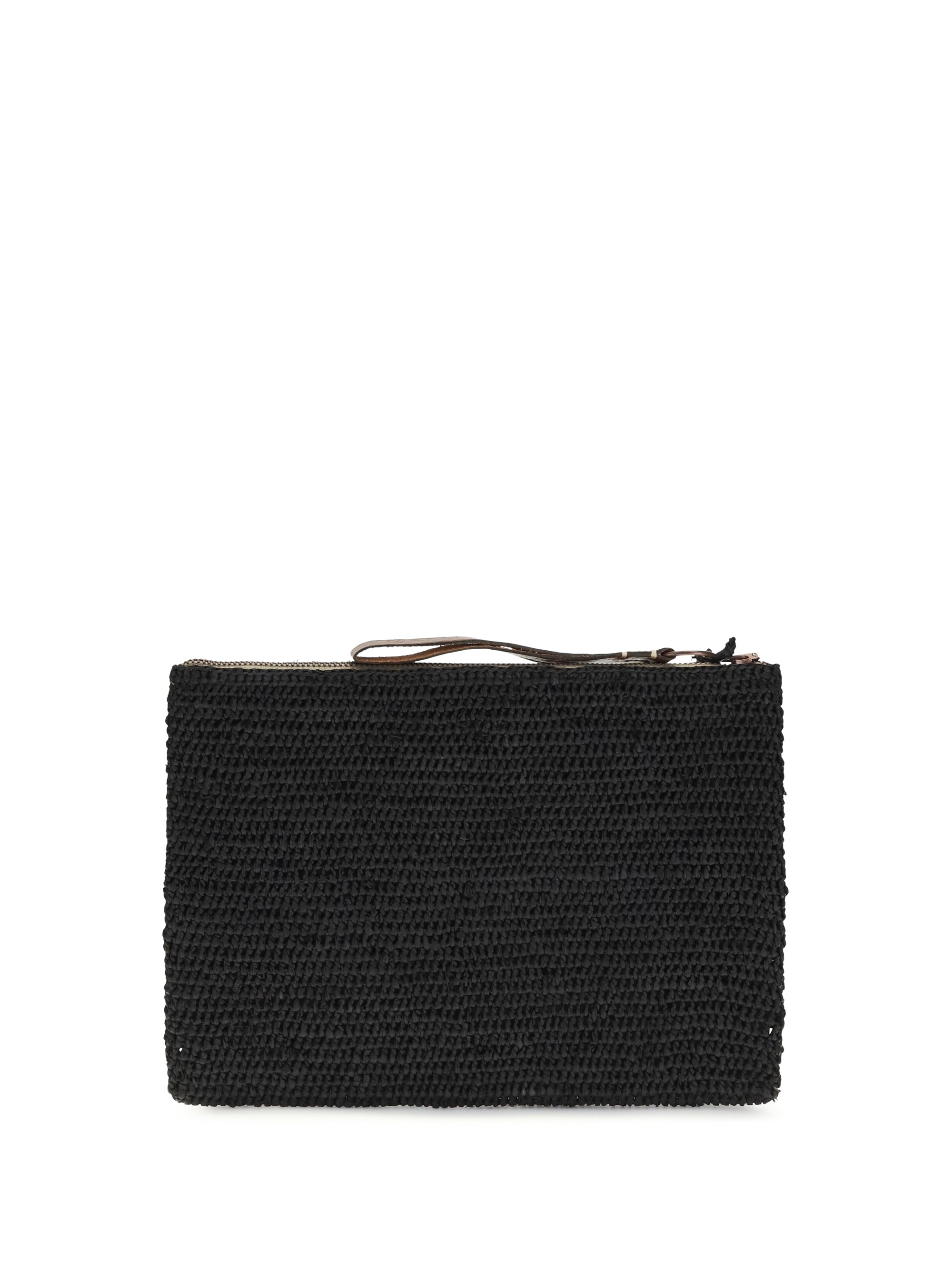 raffia ampy pouch