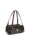 emblème bowling nappa shoulder bag