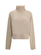 EXTREME CASHMERE OS  n°434 crop xtra turtleneck sweater in cashmere 