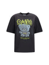 forest teddy graphic t-shirt