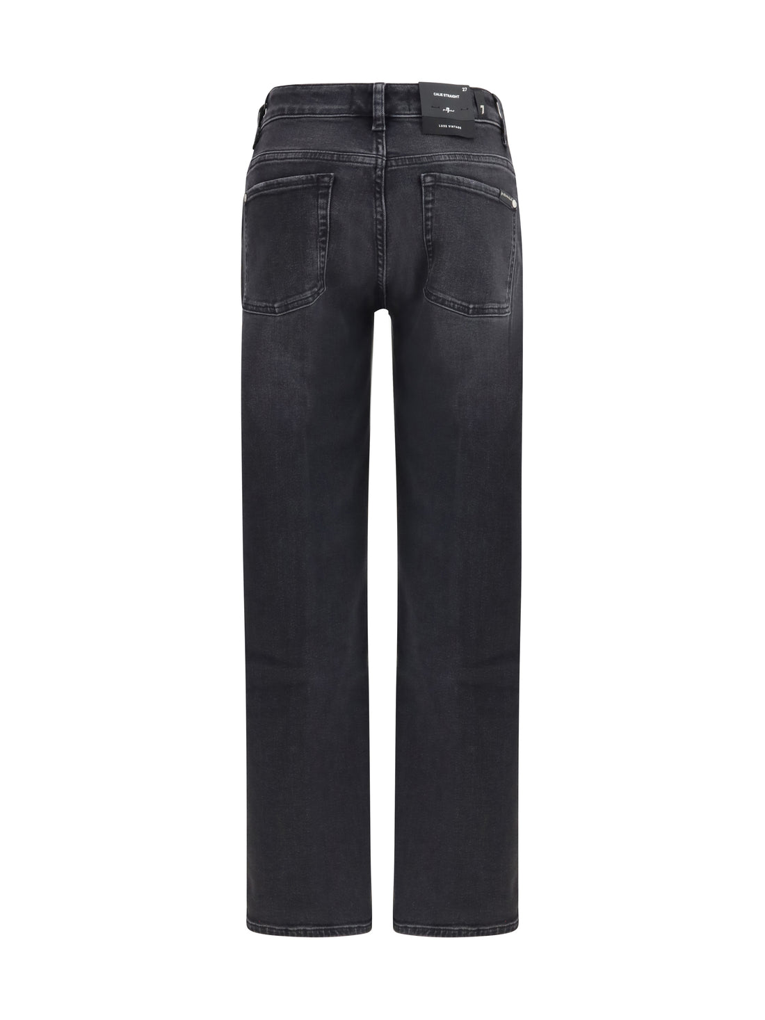 7FOR 24 calie straight ankle jeans