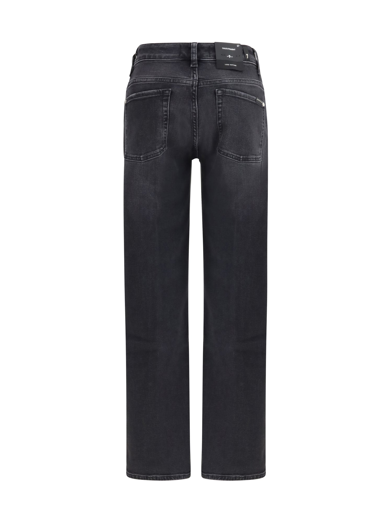7FOR 24 calie straight ankle jeans