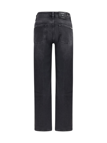 7FOR 24 calie straight ankle jeans