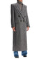 maxi tweed coat in