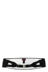 the gucci pure black silk tuxedo sash