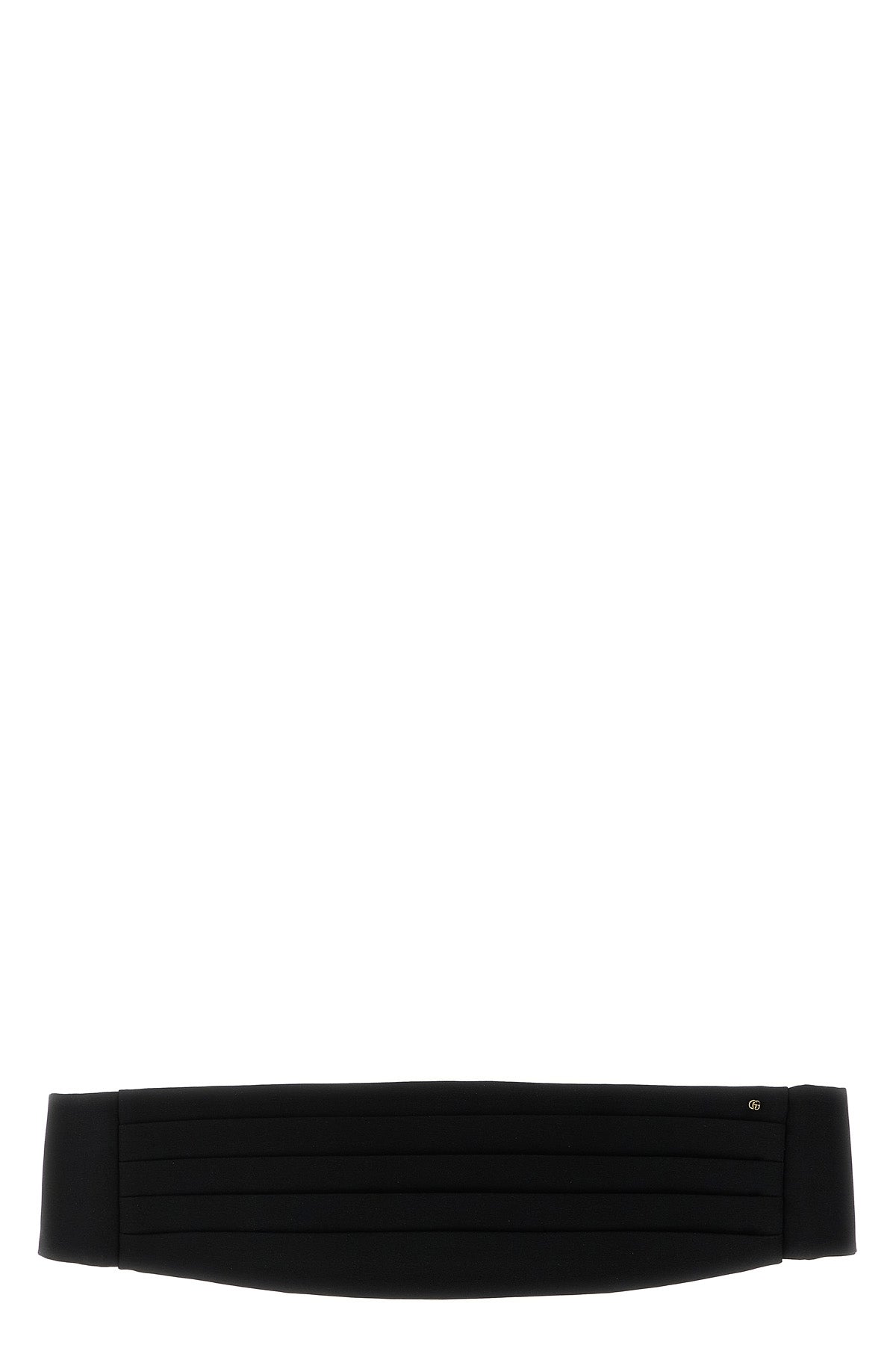 the gucci pure black silk tuxedo sash