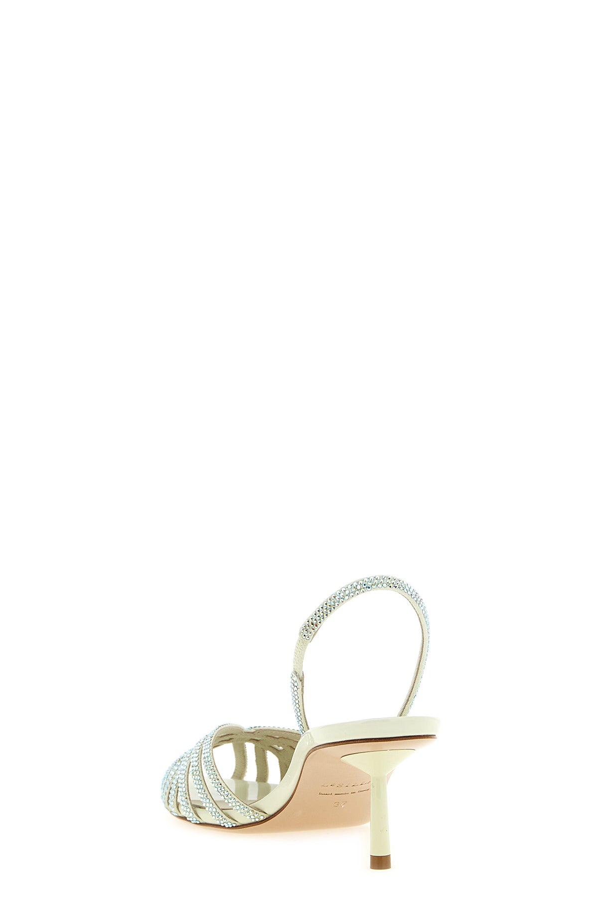 embrace divina patent leather sandals