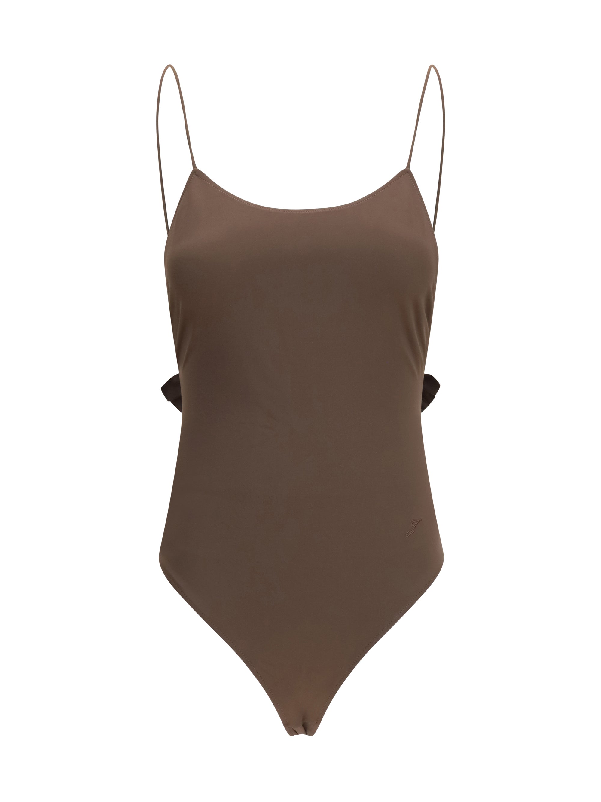 cabana one-piece swimsuit with ruffles