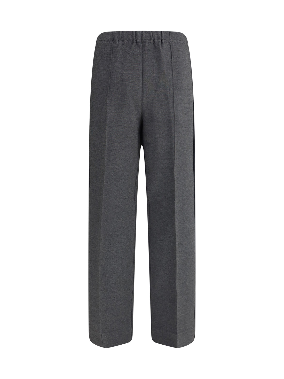 MIU MIU 38 knit trousers with side stripe detail
