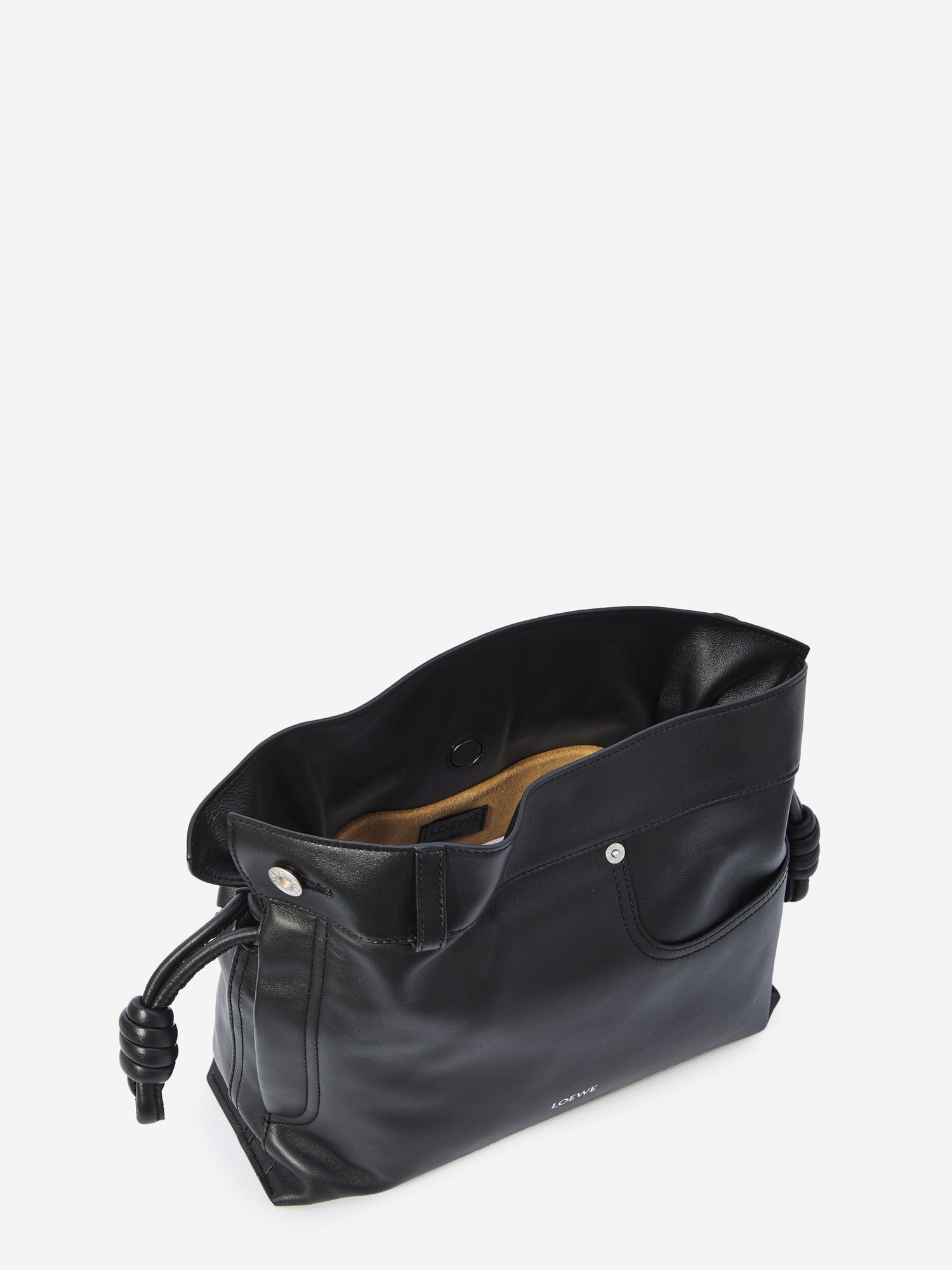 LOEWE OS pants flamenco clutch bag