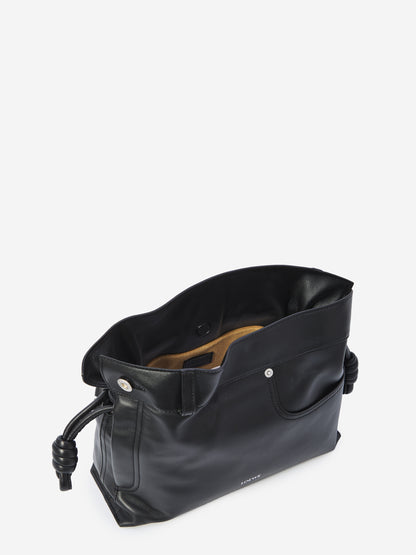 LOEWE OS pants flamenco clutch bag