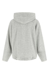 the co hoodie is made of premium cotton and tencel scuba jersey
