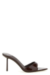 bella sandals in patent calf leather
