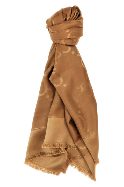 wool blend silk scarf