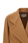 the stella mccartney pure wool short coat defines new sartorial volumes through
