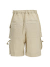 viscose and cotton shorts