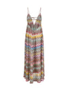 zigzag cover-up dress