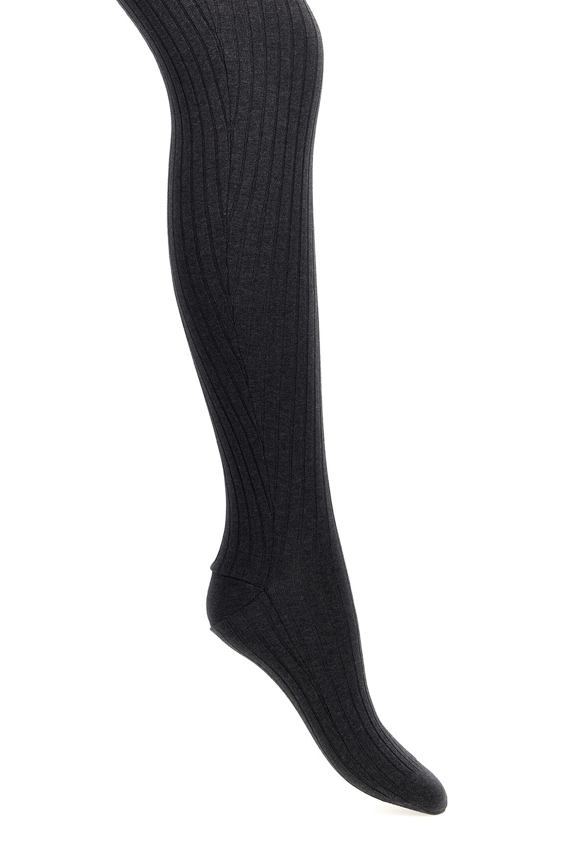 PRADA 3 ribbed cotton tights