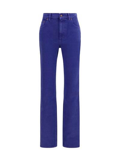 cotton denim pants