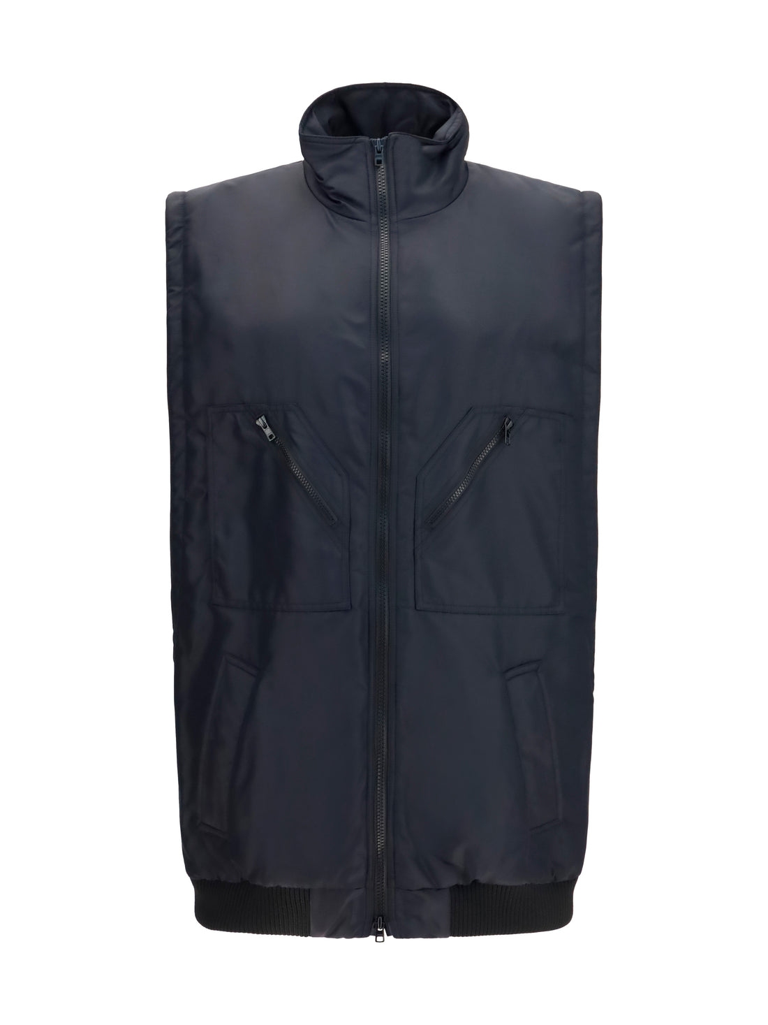 MM6 38 zip-pocket vest