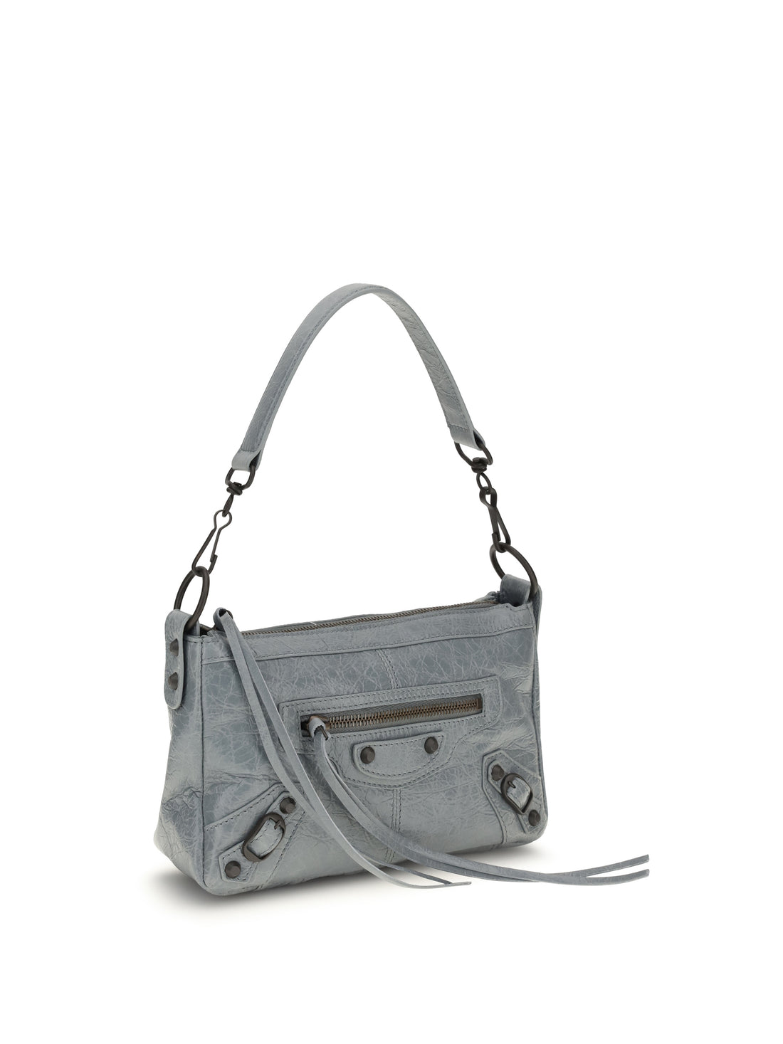 BALENCIAGA OS le city moto mini handbag