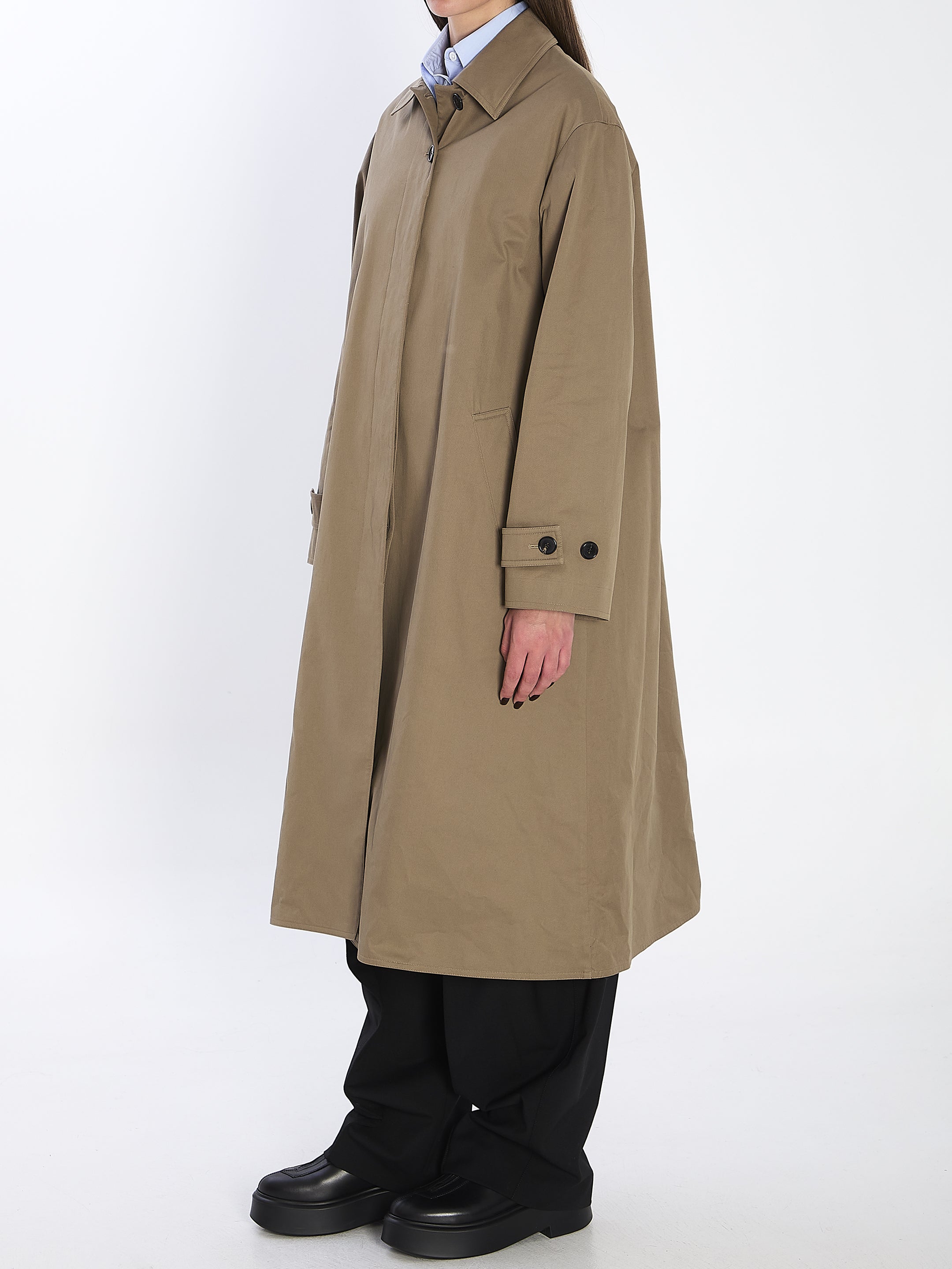 THE ROW 04 lolana coat in cotton