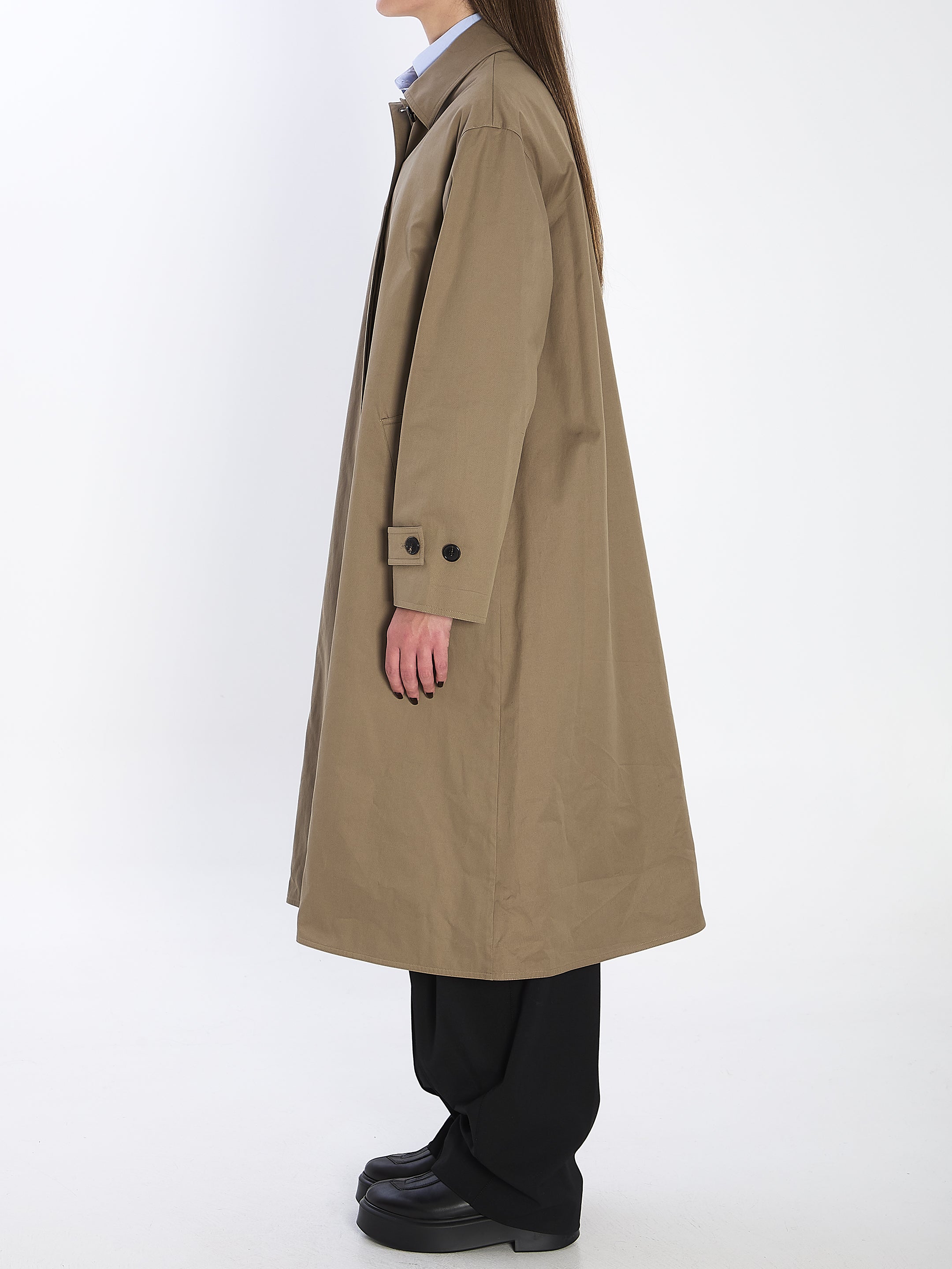 THE ROW 04 lolana coat in cotton