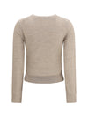 t logo wool sweater