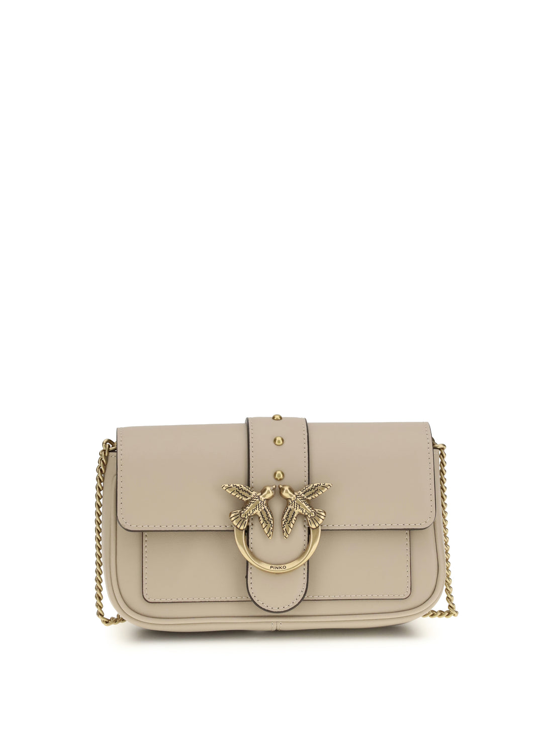 PINKO OS love one shoulder bag