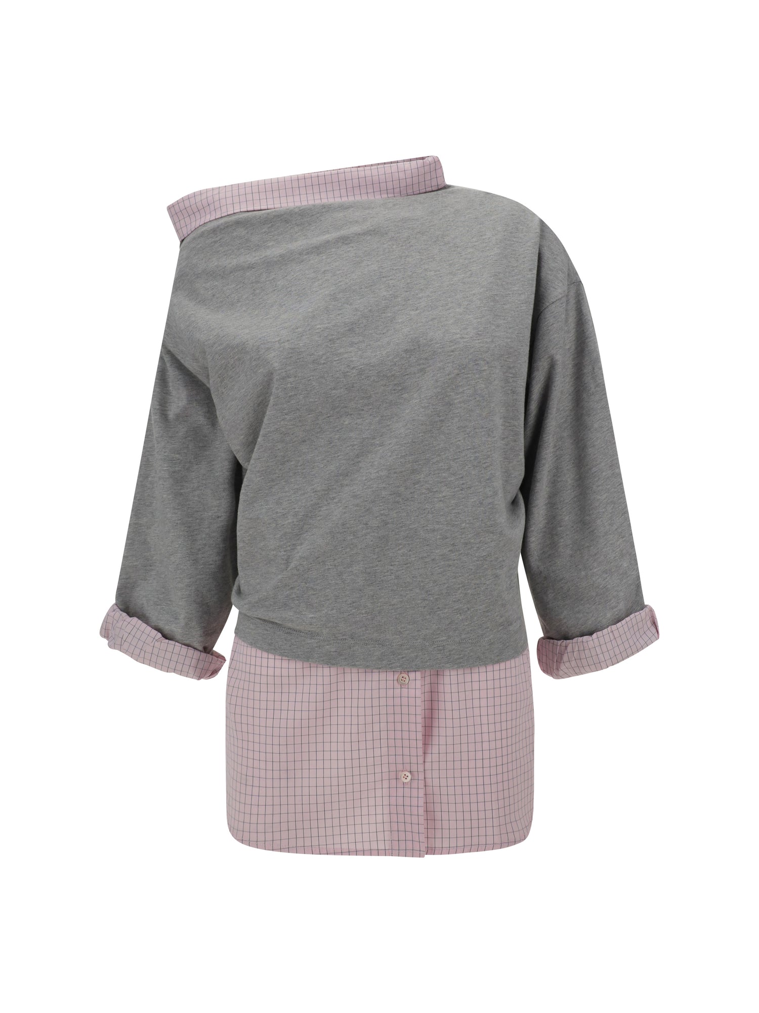 DRIES VAN NOTEN L double-layered top