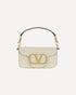 Valentino Garavani Locò Shoulder Bag Cream