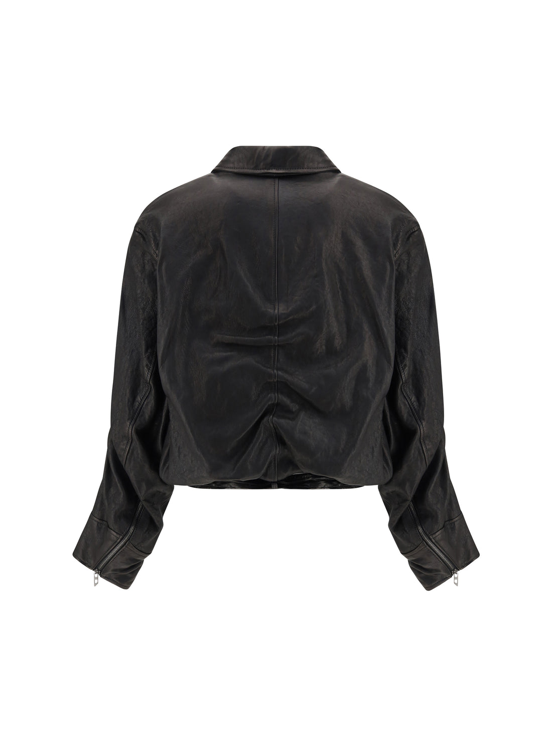 DIESEL 40 cuir-bouilli belted jacket