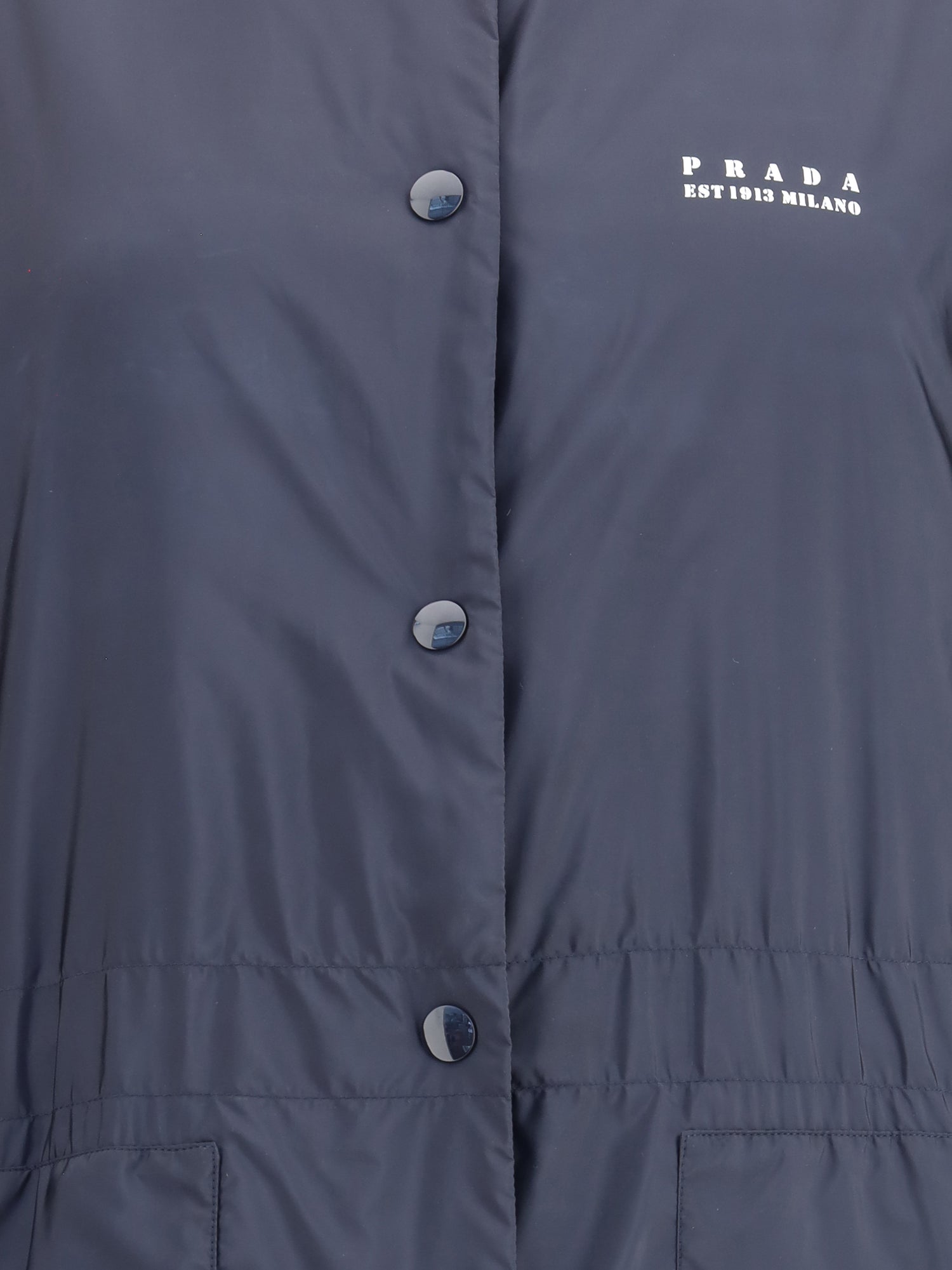 PRADA 36 long down jacket