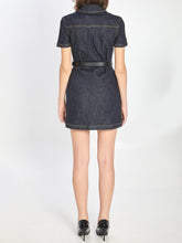 SELF PORTRAIT 10 denim mini dress