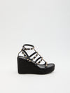 rockstud wedge sandal