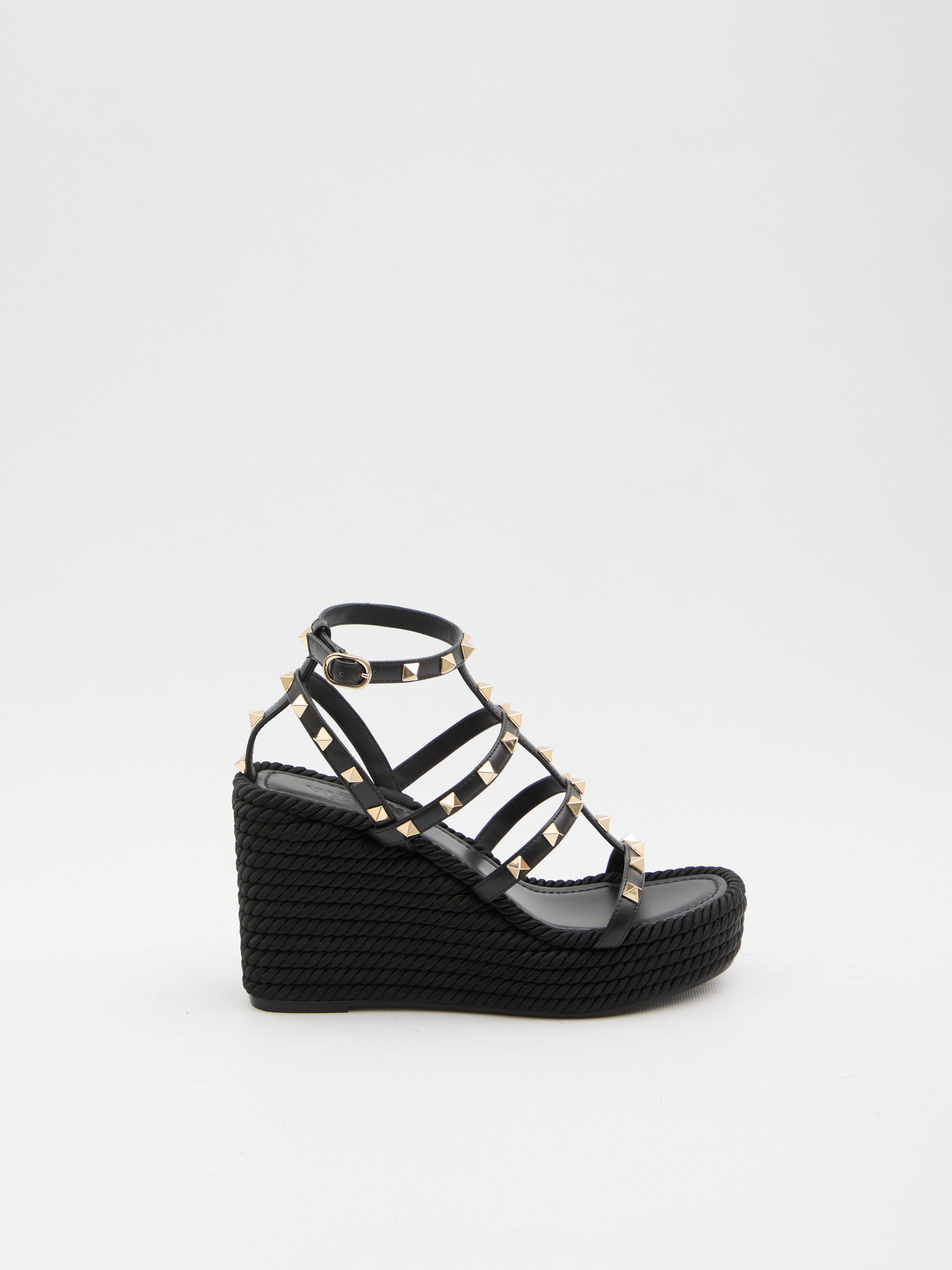 rockstud wedge sandal