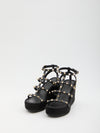 rockstud wedge sandal