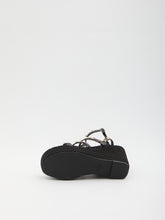 VALENTINO GARAVANI 36 rockstud wedge sandal