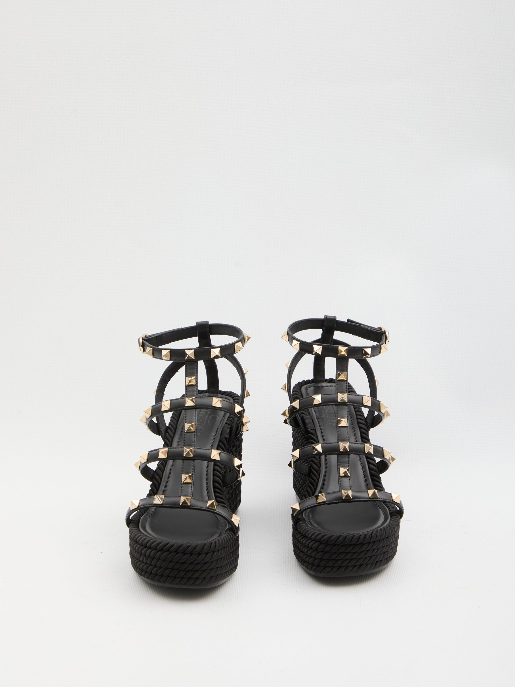 rockstud wedge sandal