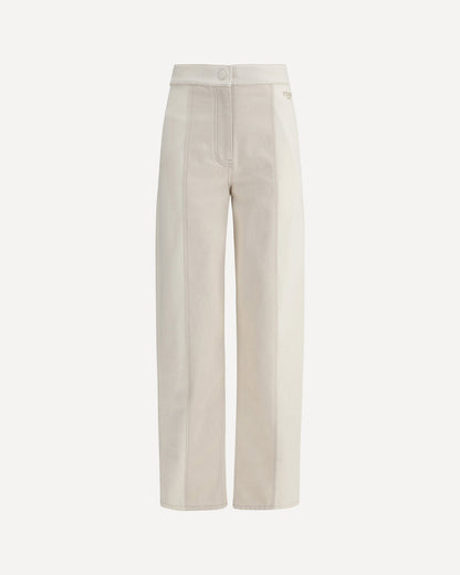 Fendi Cotton Pants Cream