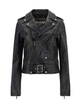 GOLDEN GOOSE 40 leather jacket