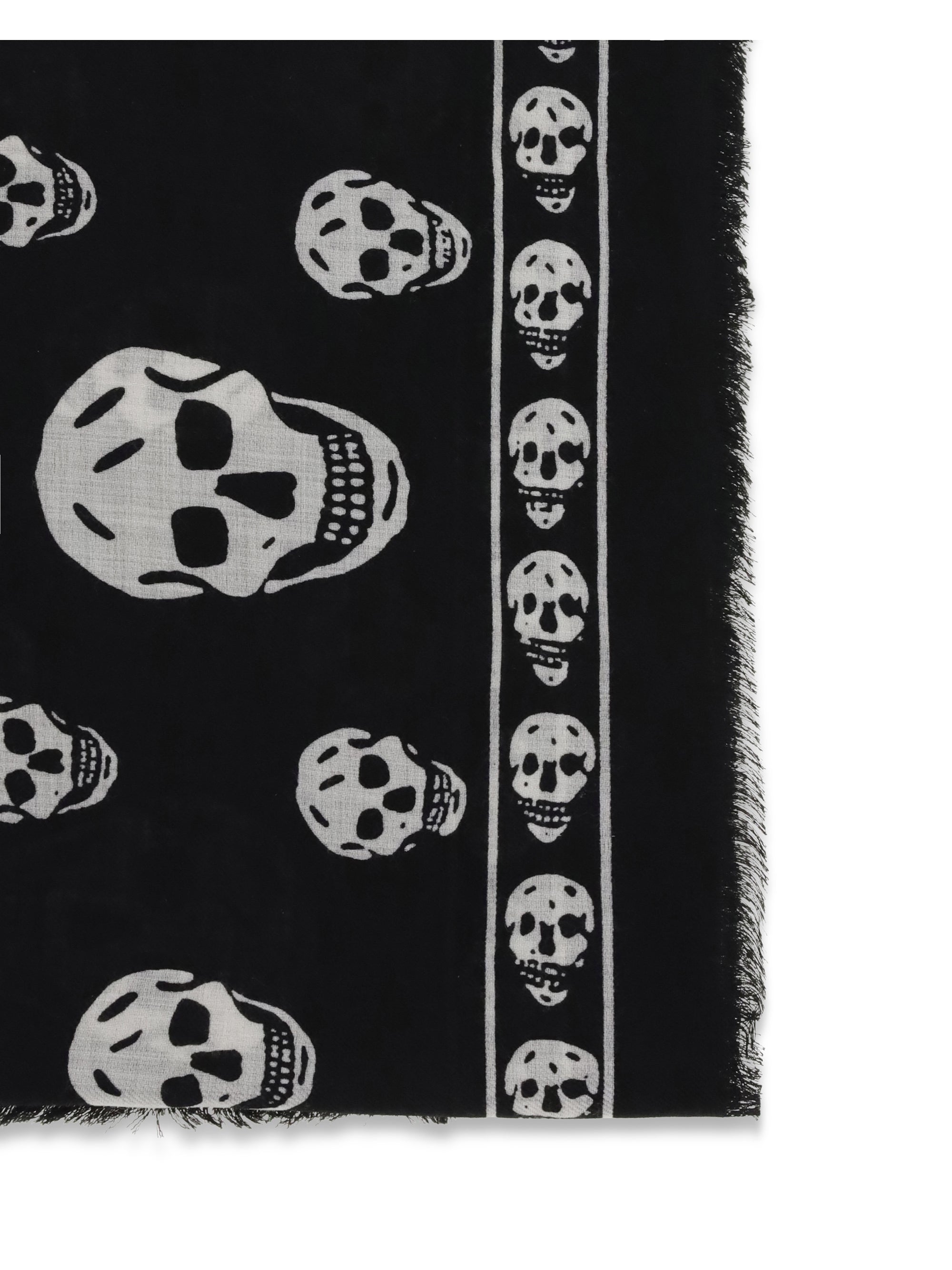 ALEXANDER MCQUEEN OS skull foulard