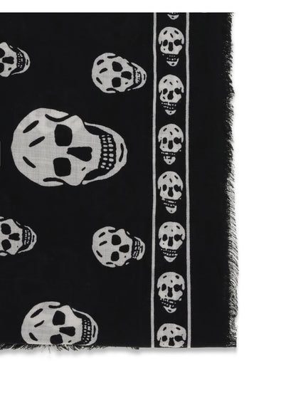 ALEXANDER MCQUEEN OS skull foulard