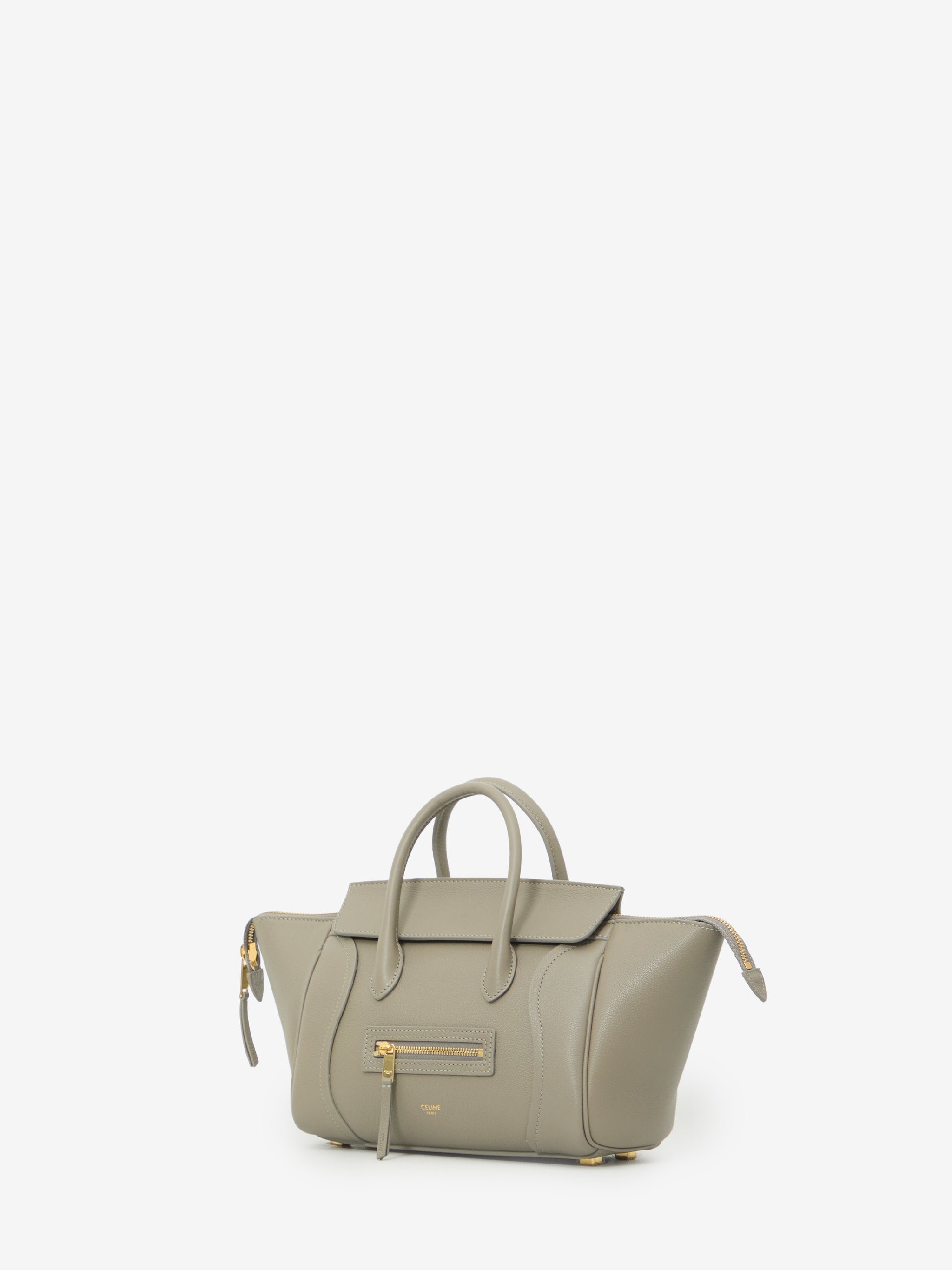 light graphite small new luggage bag