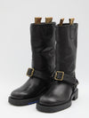 saddle boots