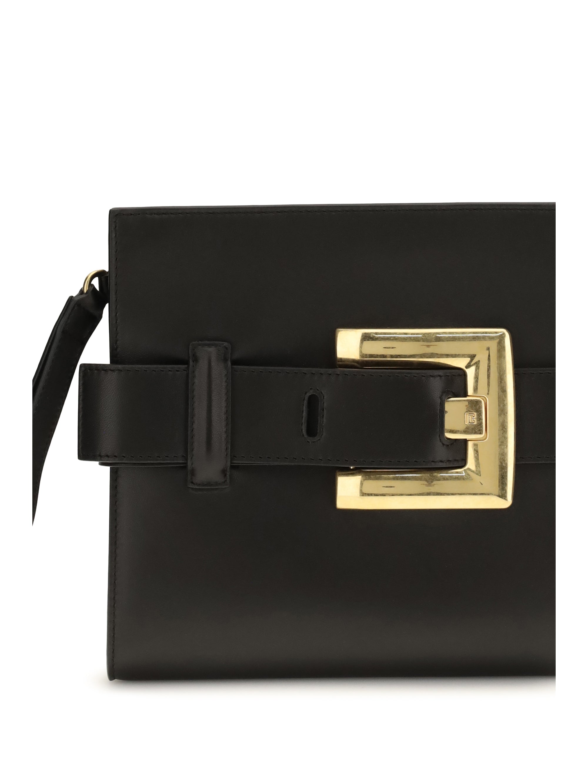 anthem leather clutch